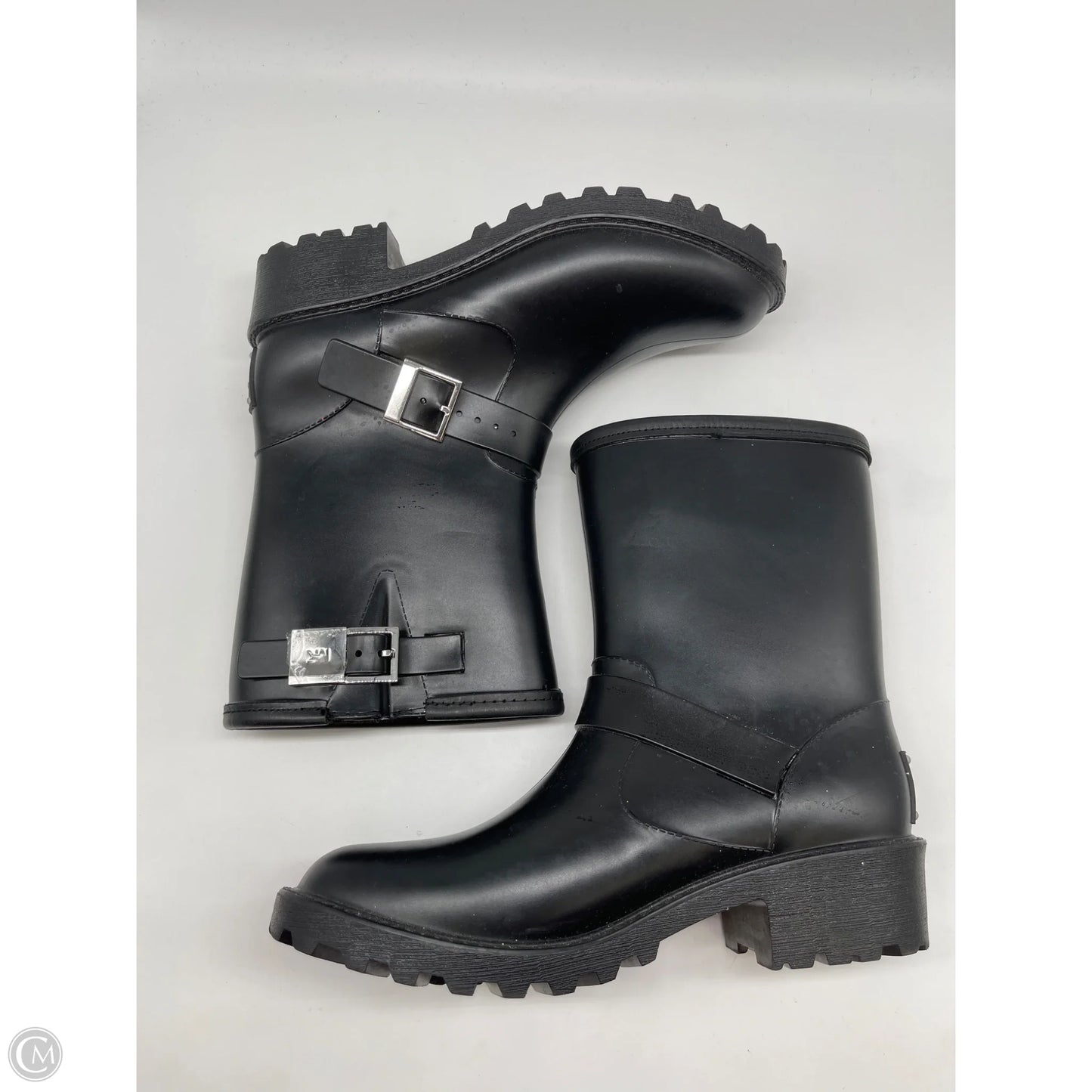 Boots Designer By Michael Kors In Black, Size: 11