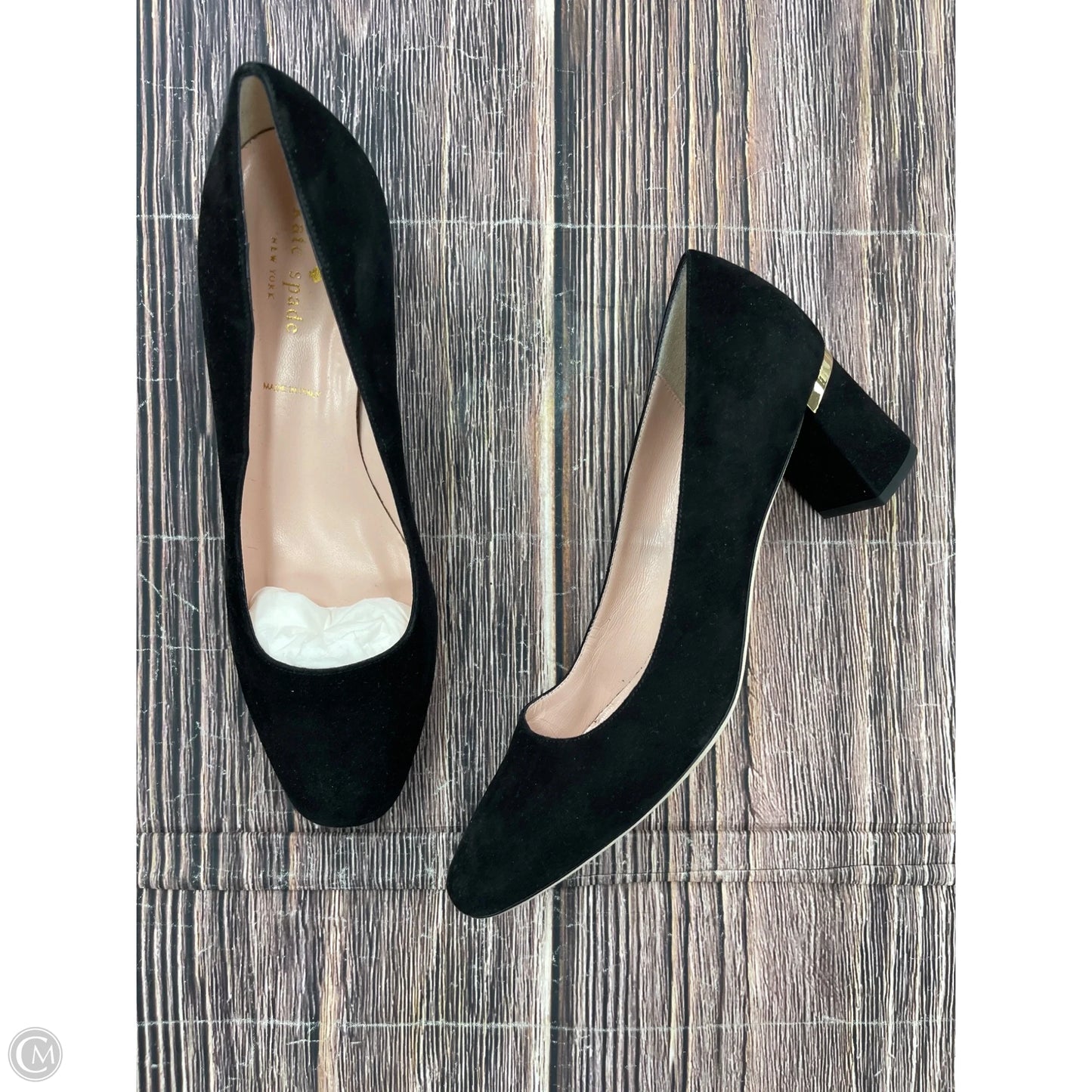 Shoes Designer By Kate Spade In Black, Size: 9