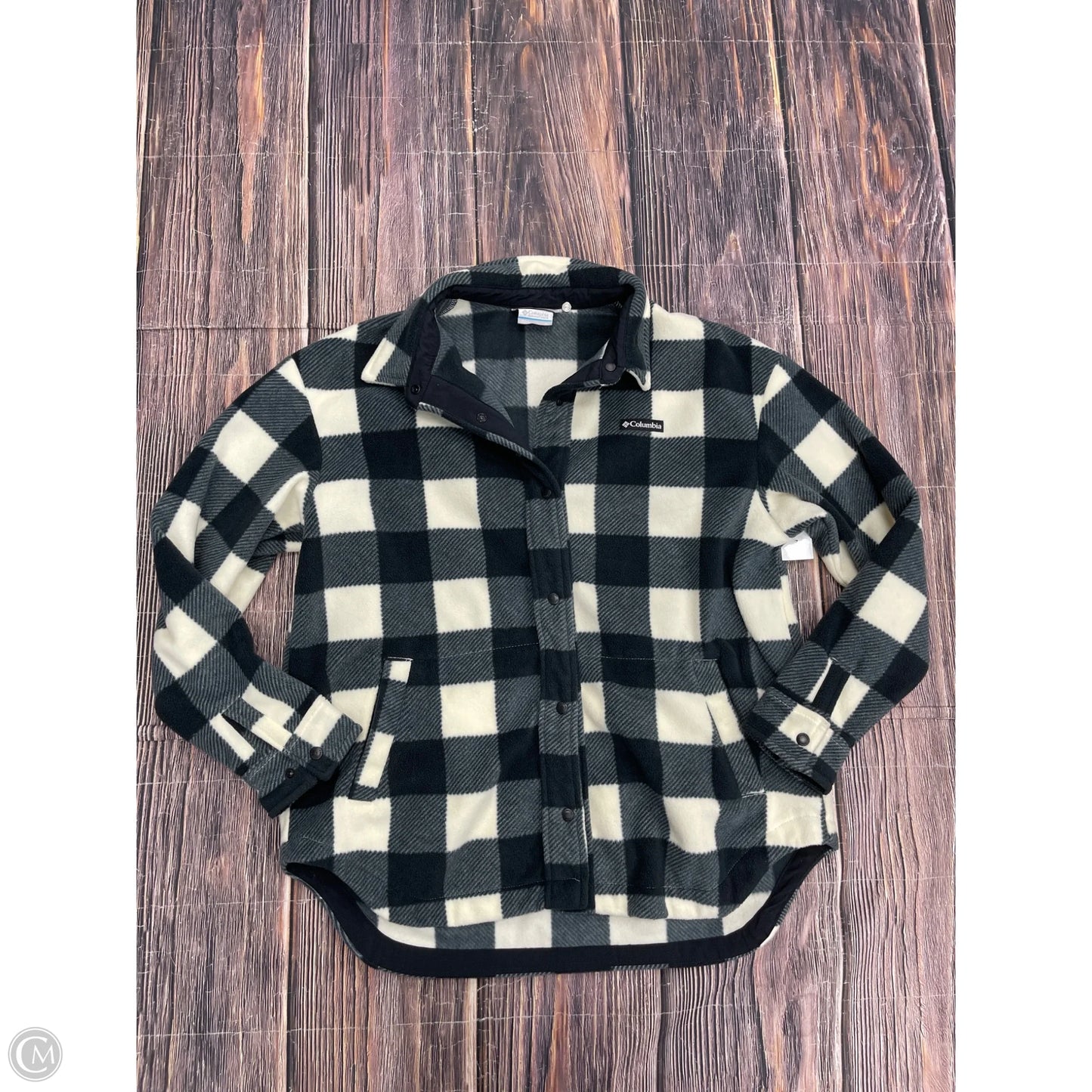 Jacket Shirt By Columbia In Black, Size: Xl