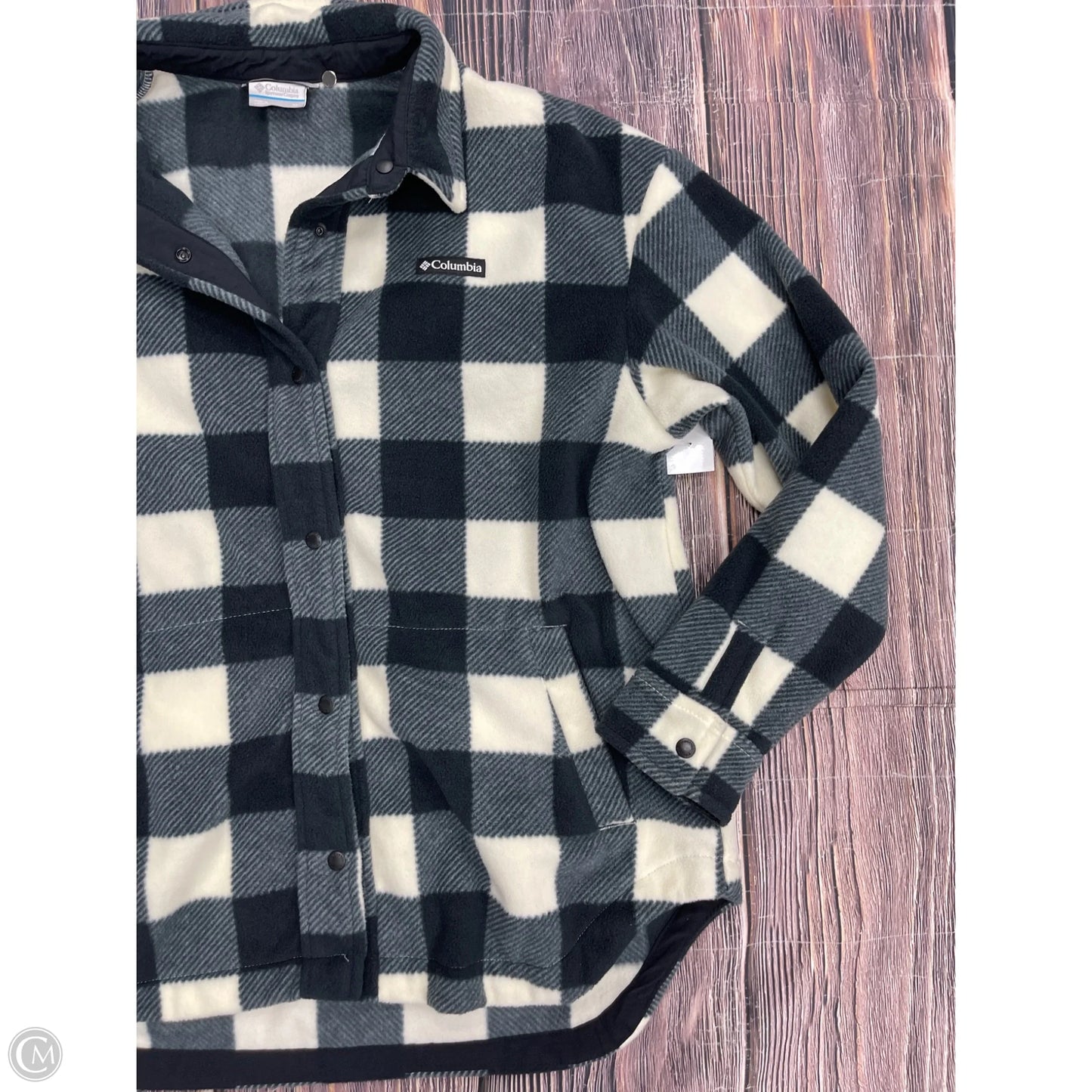 Jacket Shirt By Columbia In Black, Size: Xl