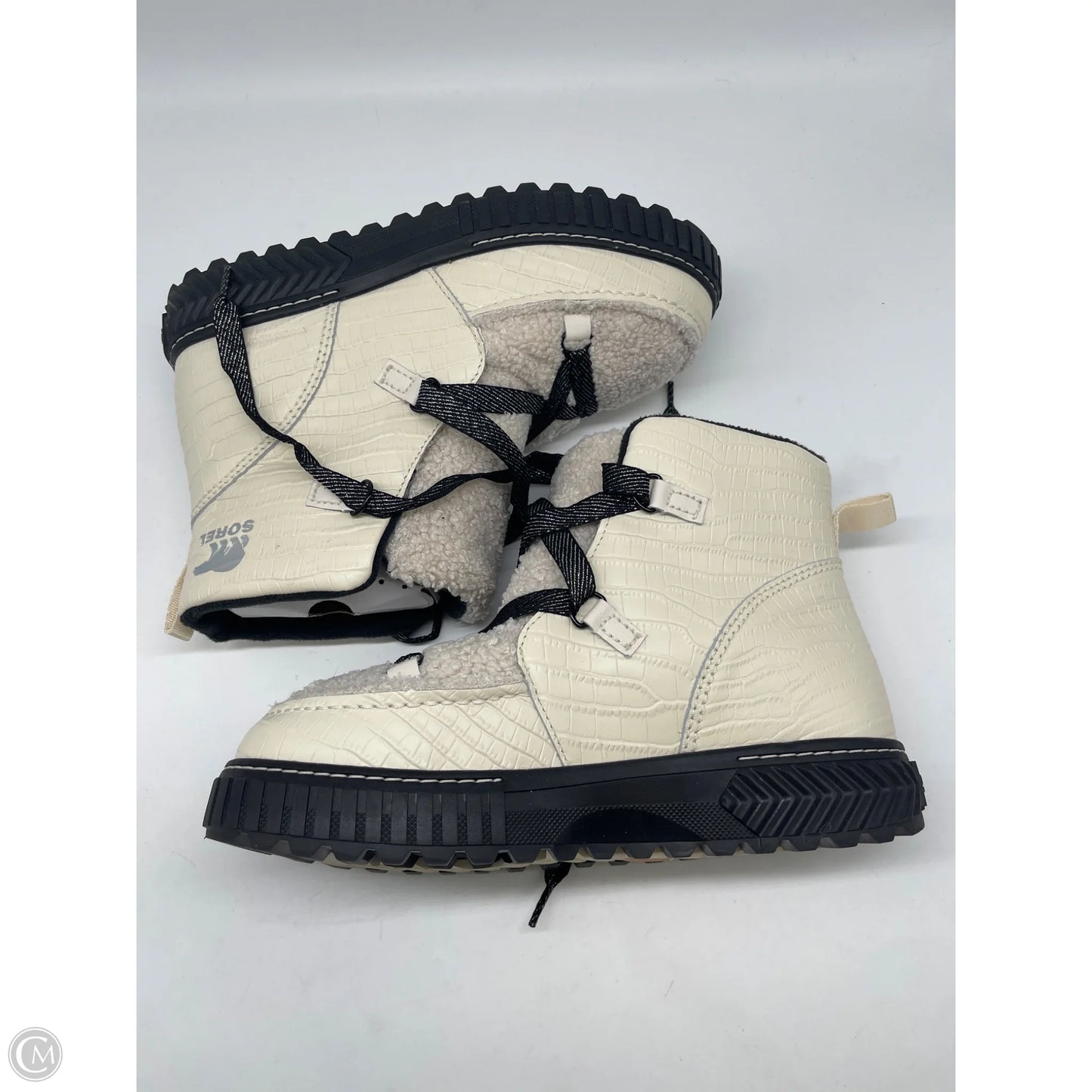 Boots Ankle Flats By Sorel In White, Size: 9.5