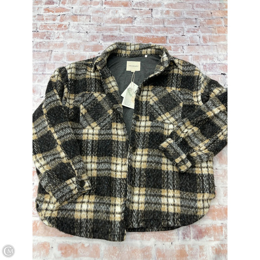 Jacket Shirt By Thread And Supply In Tan, Size: Xl