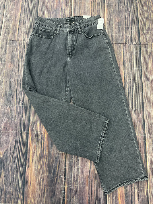 Jeans Straight By Free Assembly In Black Denim, Size: 10