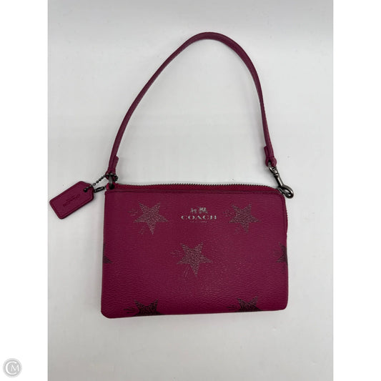 Wristlet Designer By Coach, Size: Medium