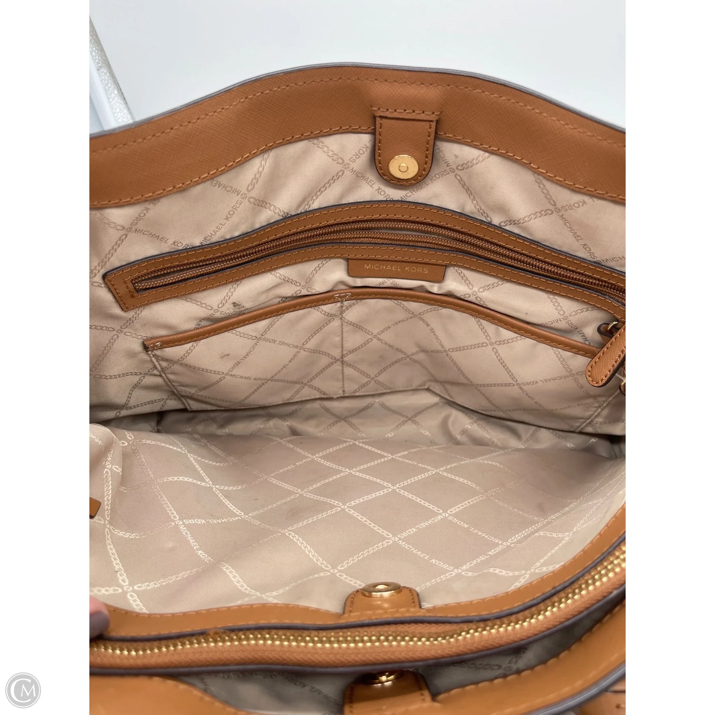 Handbag Designer By Michael Kors, Size: Large