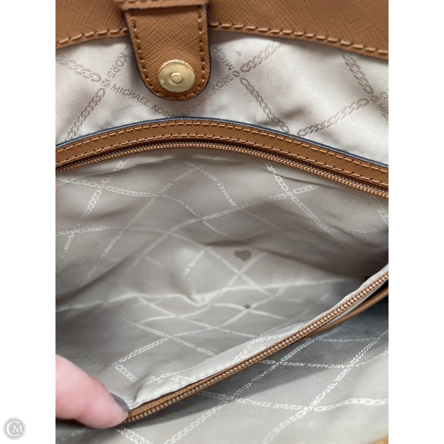 Handbag Designer By Michael Kors, Size: Large