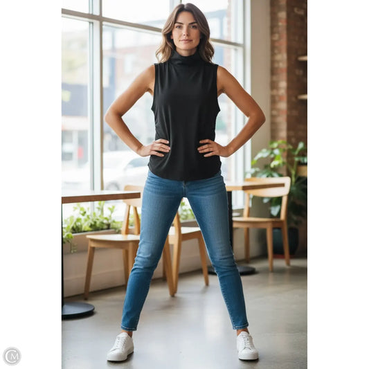 Athletic Tank Top By Lululemon In Black, Size: 6