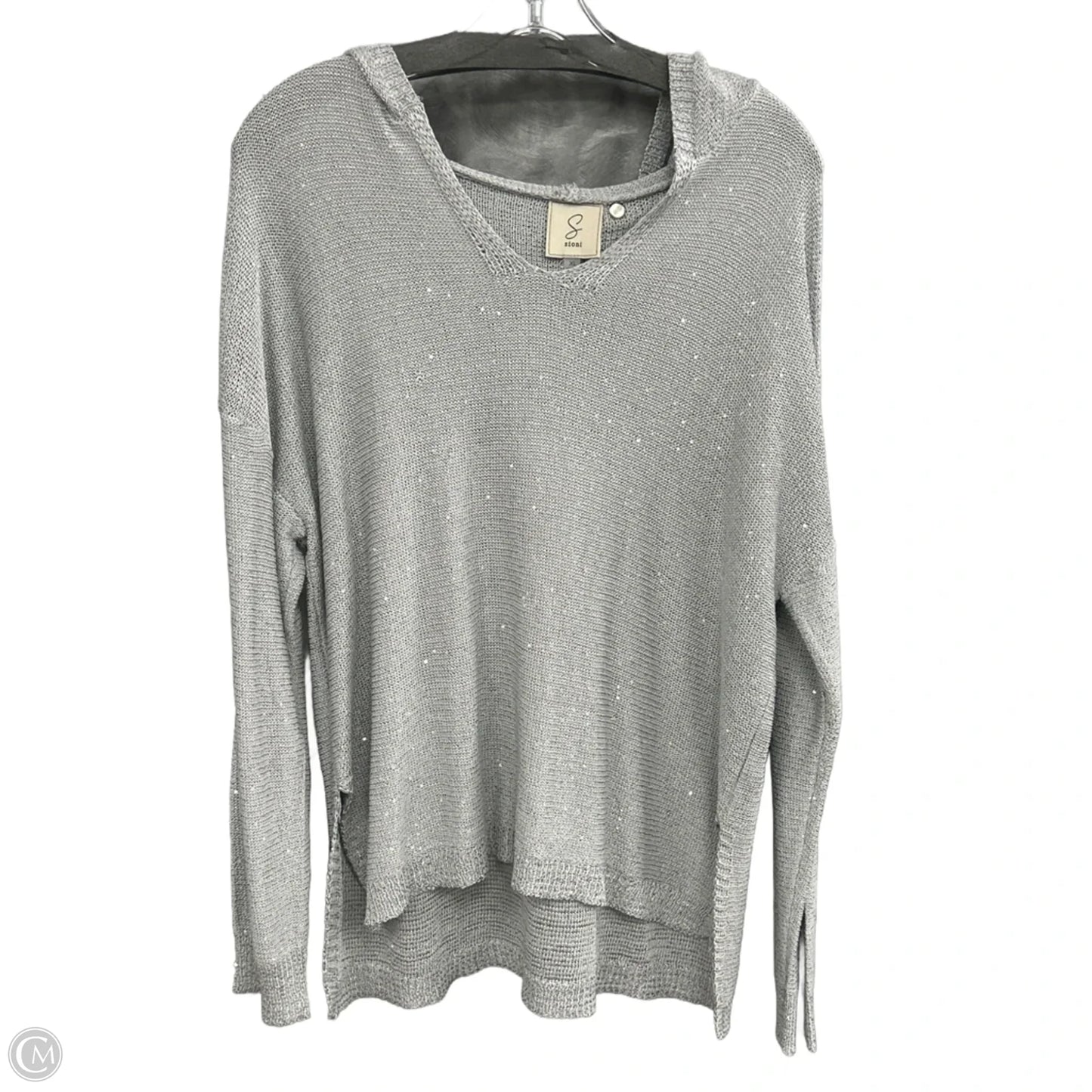Sweater By Sioni In Grey, Size: Xl