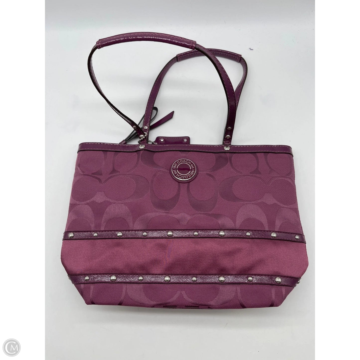 Handbag Designer By Coach, Size: Medium
