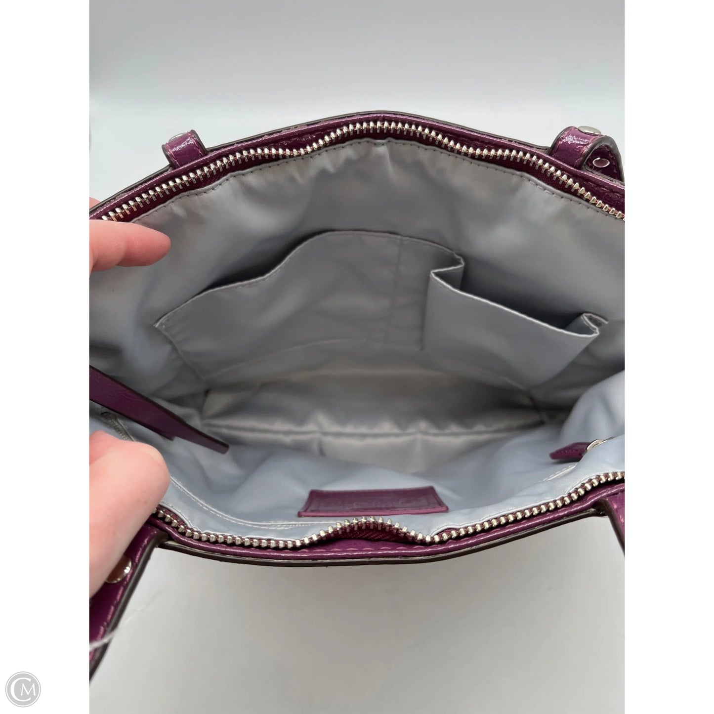 Handbag Designer By Coach, Size: Medium