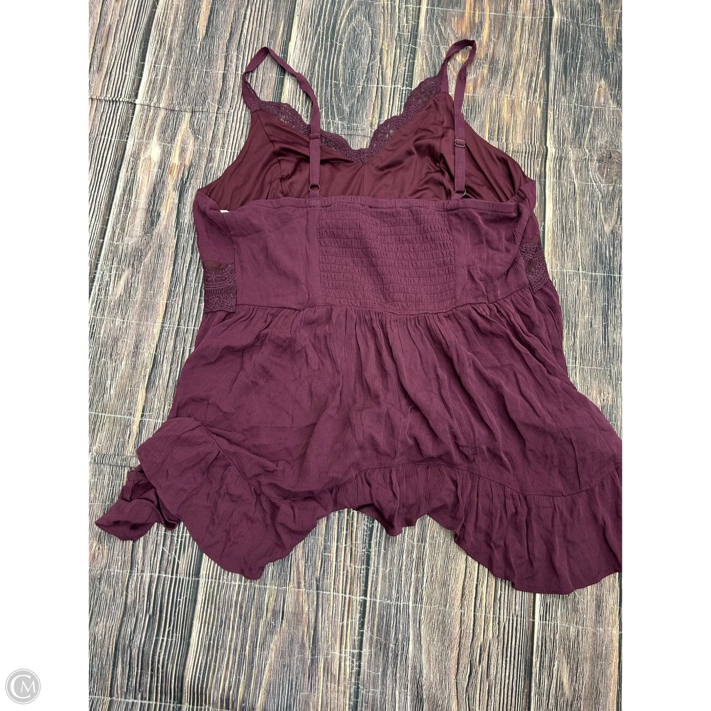 Tank Top By Torrid In Maroon, Size: 2x