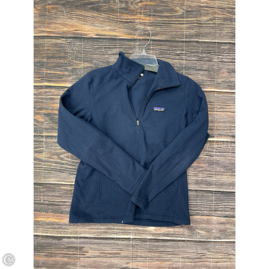 Sweatshirt Collar By Patagonia In Navy, Size: M