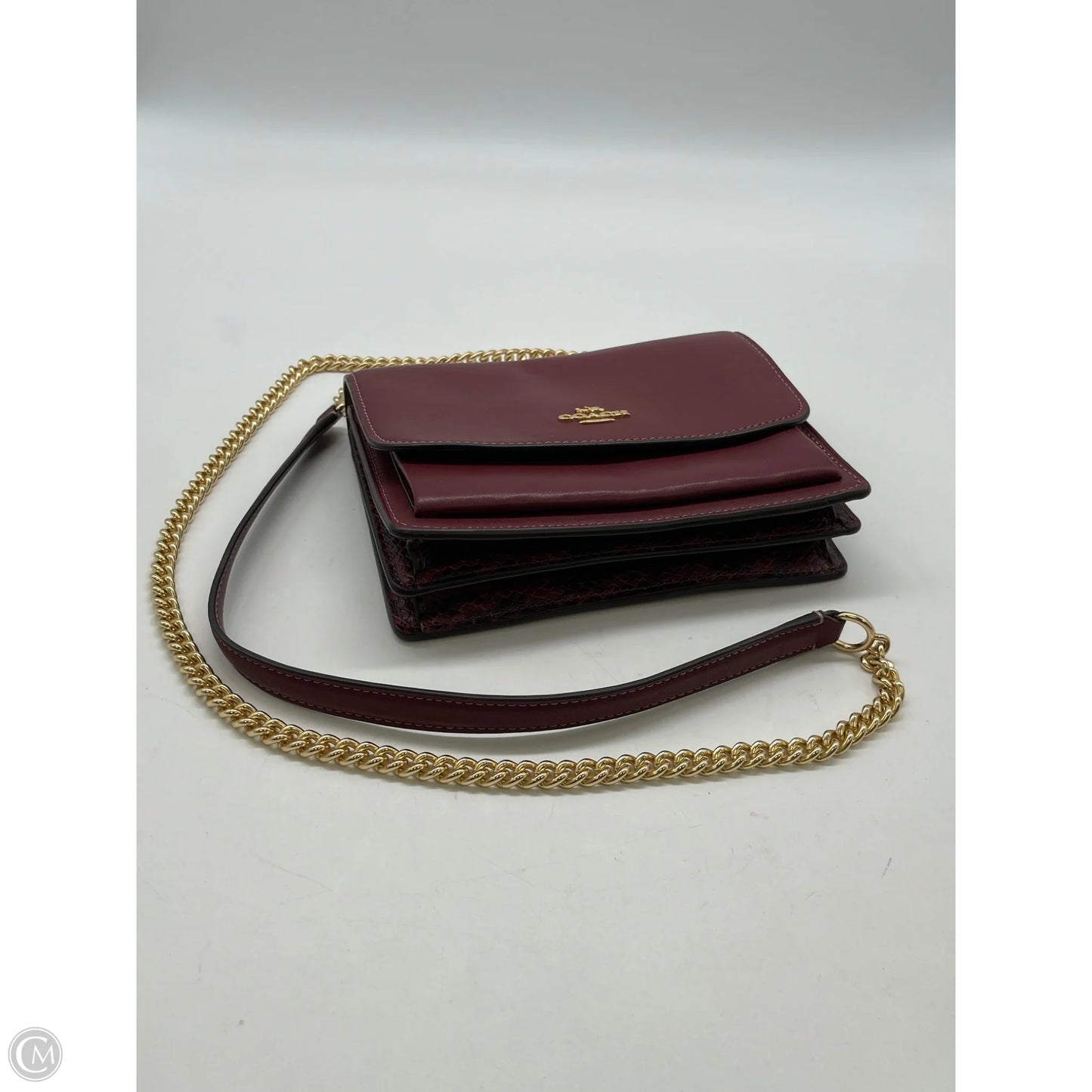 Crossbody Designer By Coach, Size: Small