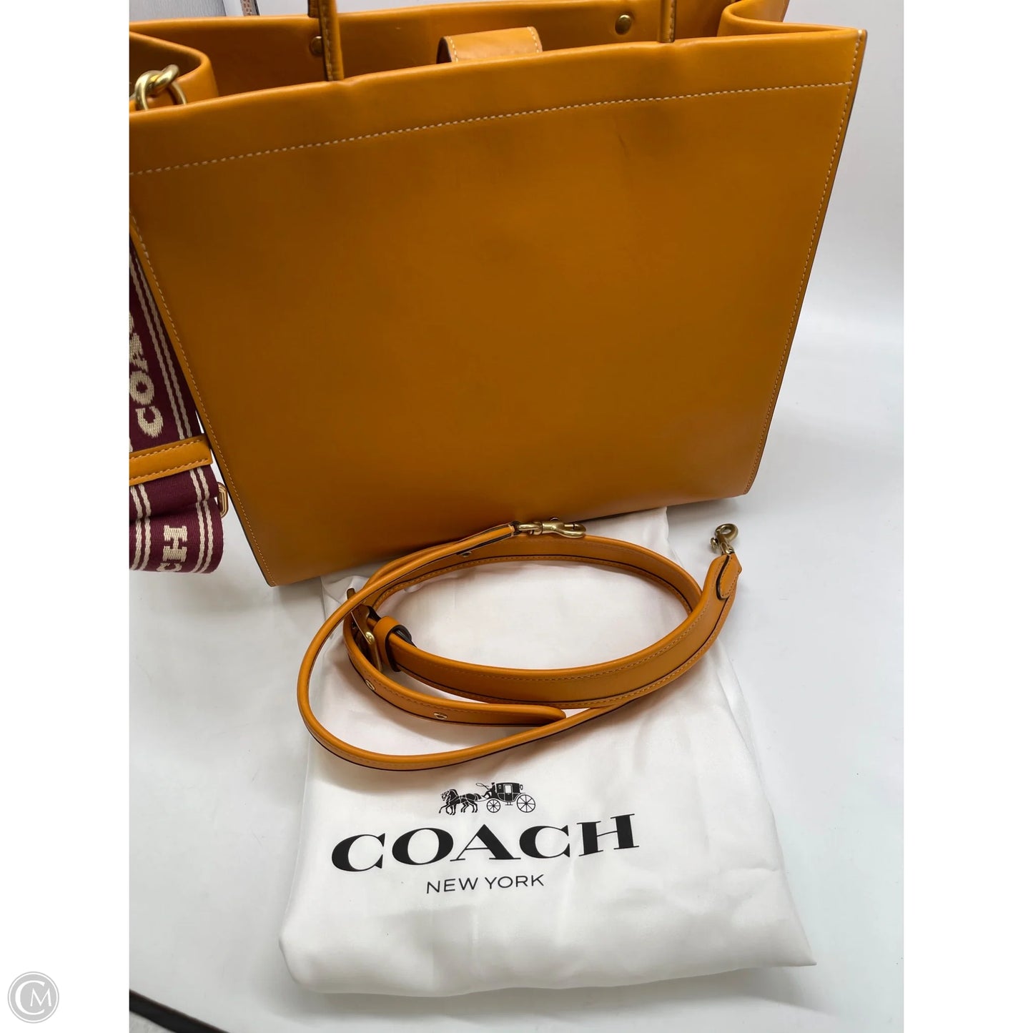 Handbag Designer By Coach, Size: Large