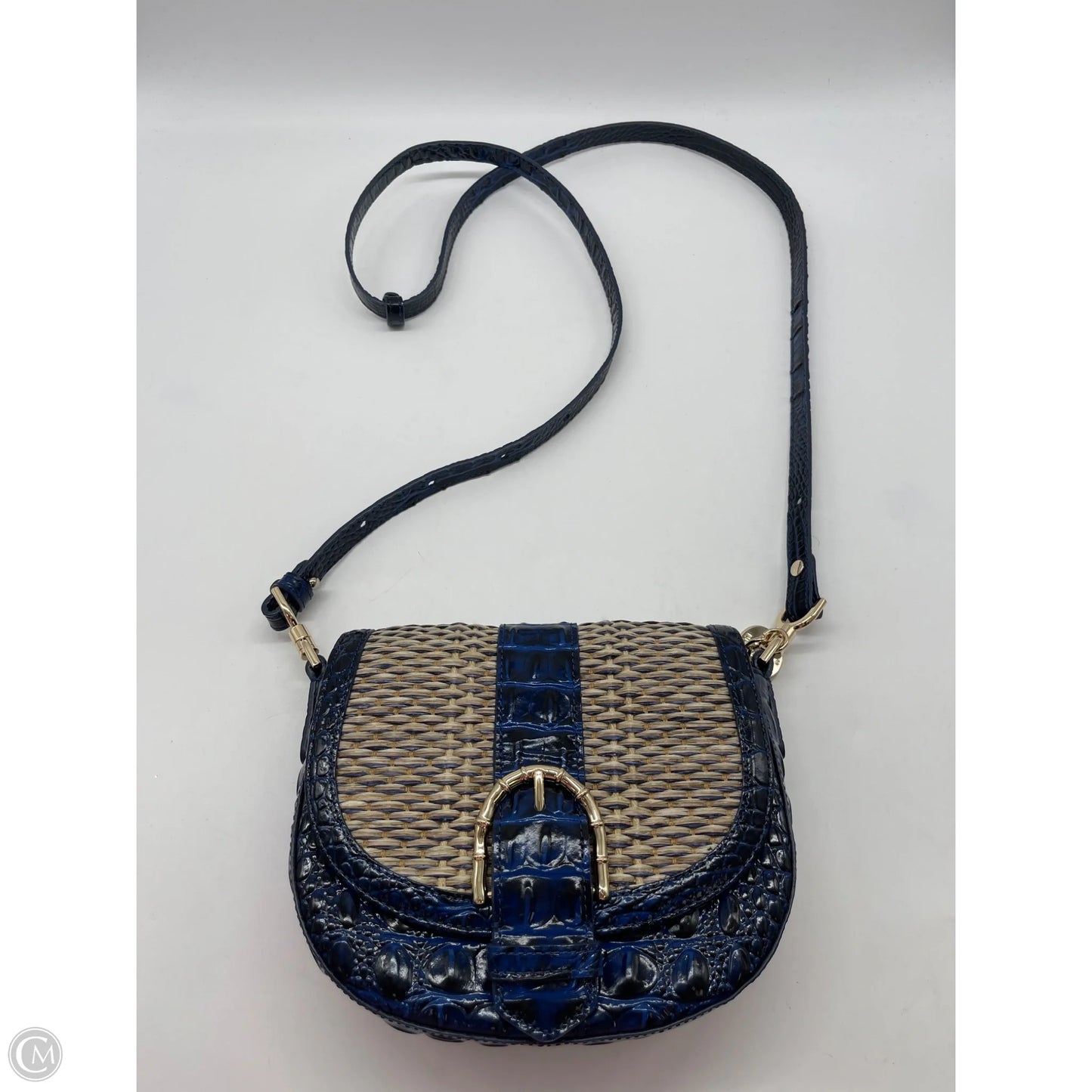 Handbag Designer By Brahmin, Size: Medium
