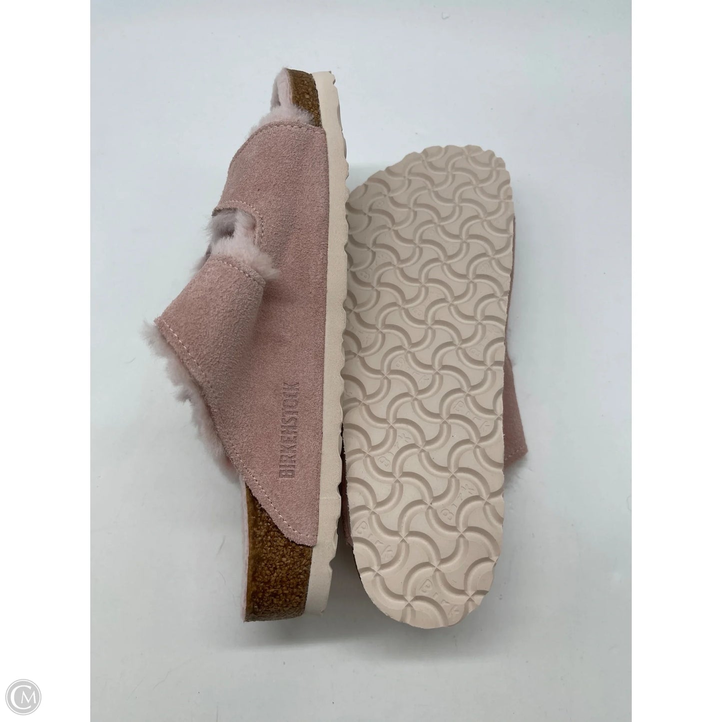 Sandals Flats By Birkenstock In Pink, Size: 8