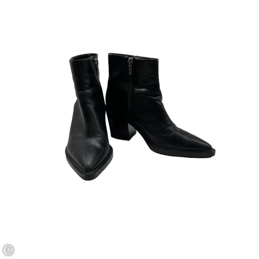 Boots Ankle Heels By Vince Camuto In Black, Size: 6