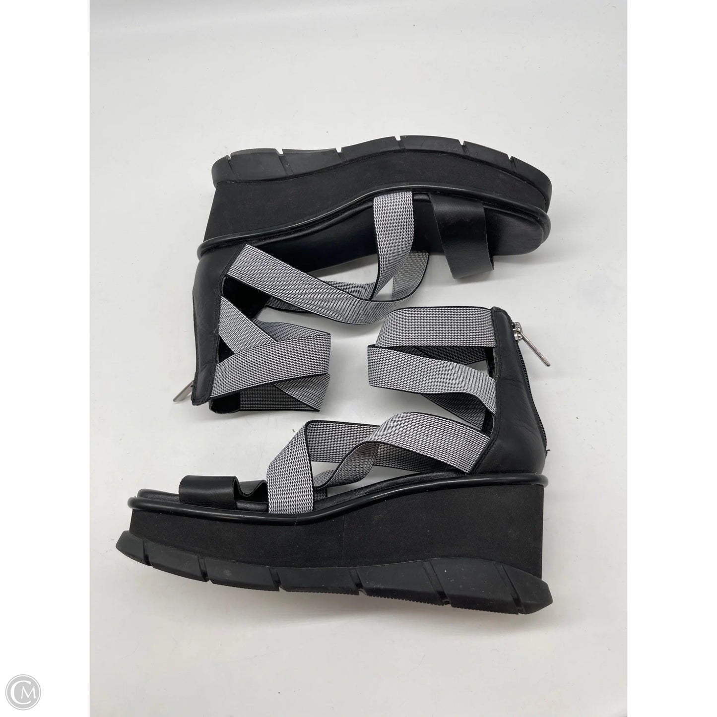 Sandals Heels Platform By Sorel In Black, Size: 7