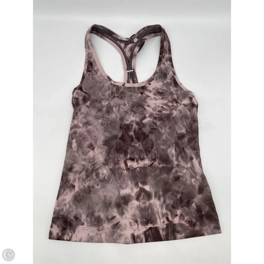 Athletic Tank Top By Lululemon In Purple, Size: 4