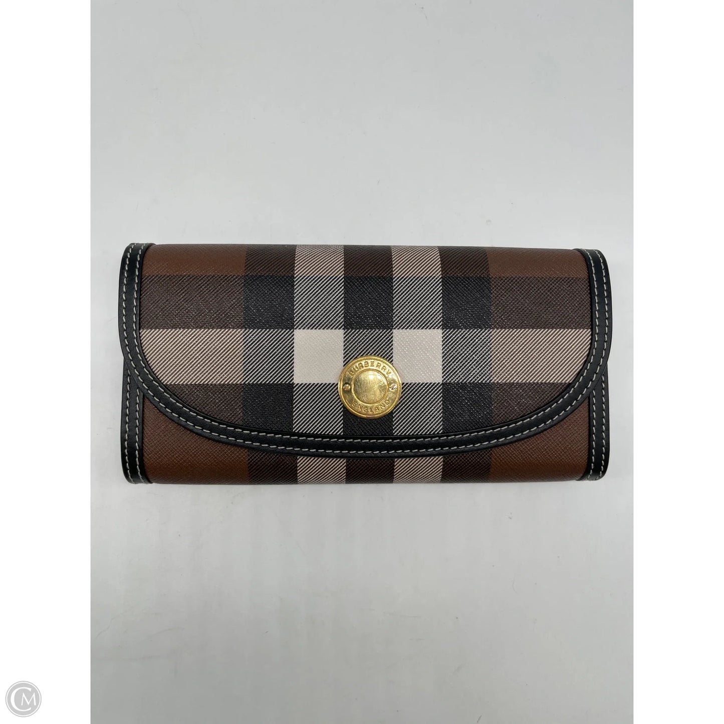 Wallet Luxury Designer By Burberry, Size: Medium