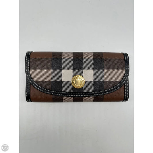 Wallet Luxury Designer By Burberry, Size: Medium
