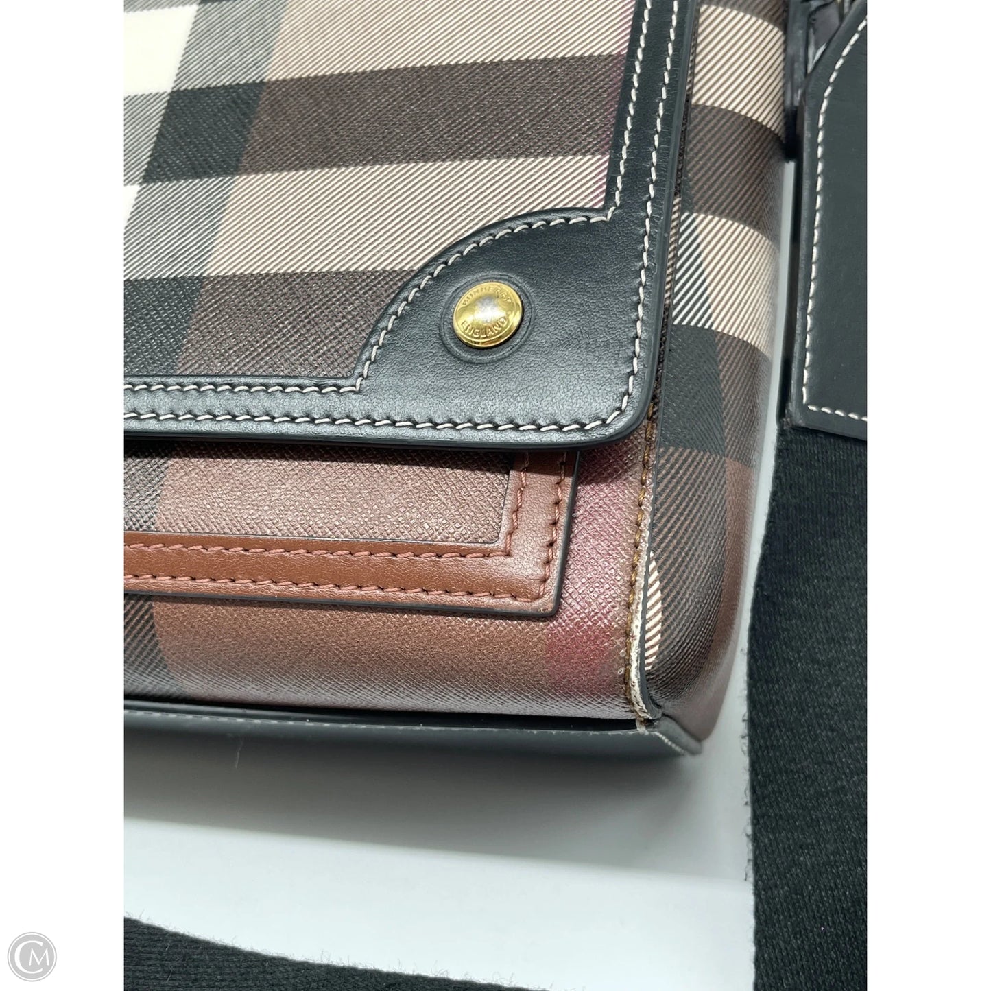 Handbag Luxury Designer By Burberry, Size: Medium