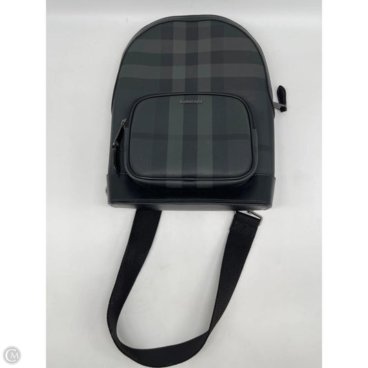 Backpack Luxury Designer By Burberry, Size: Large
