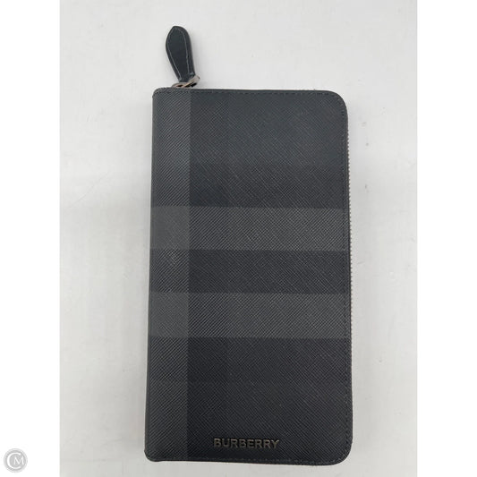 Wallet Luxury Designer By Burberry, Size: Medium