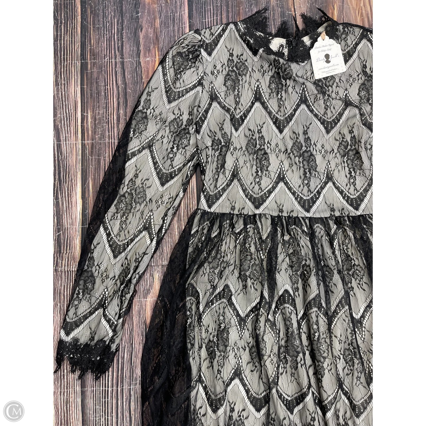 Dress Casual Maxi By Clothes Mentor In Black, Size: L