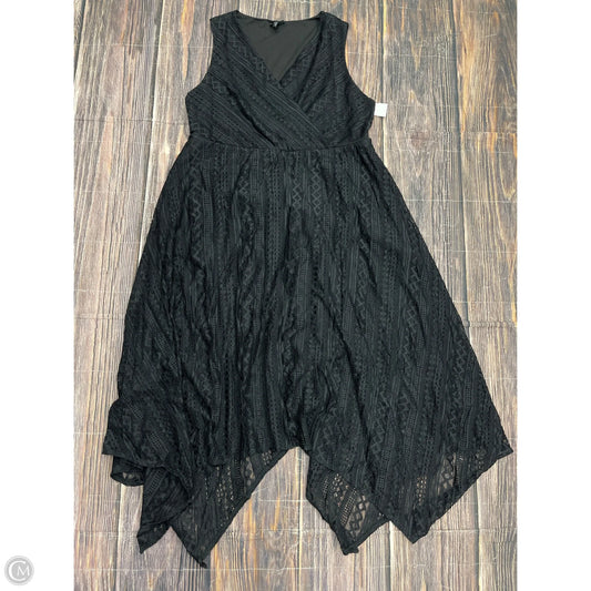 Dress Casual Maxi By Torrid In Black, Size: 1x