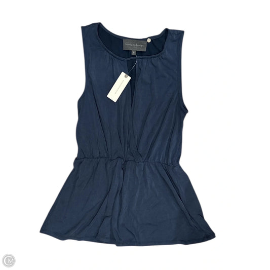 Tank Top By Anthropologie In Navy, Size: Xs