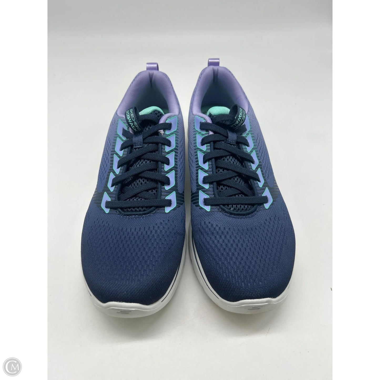 Shoes Athletic By Skechers In Blue, Size: 8.5