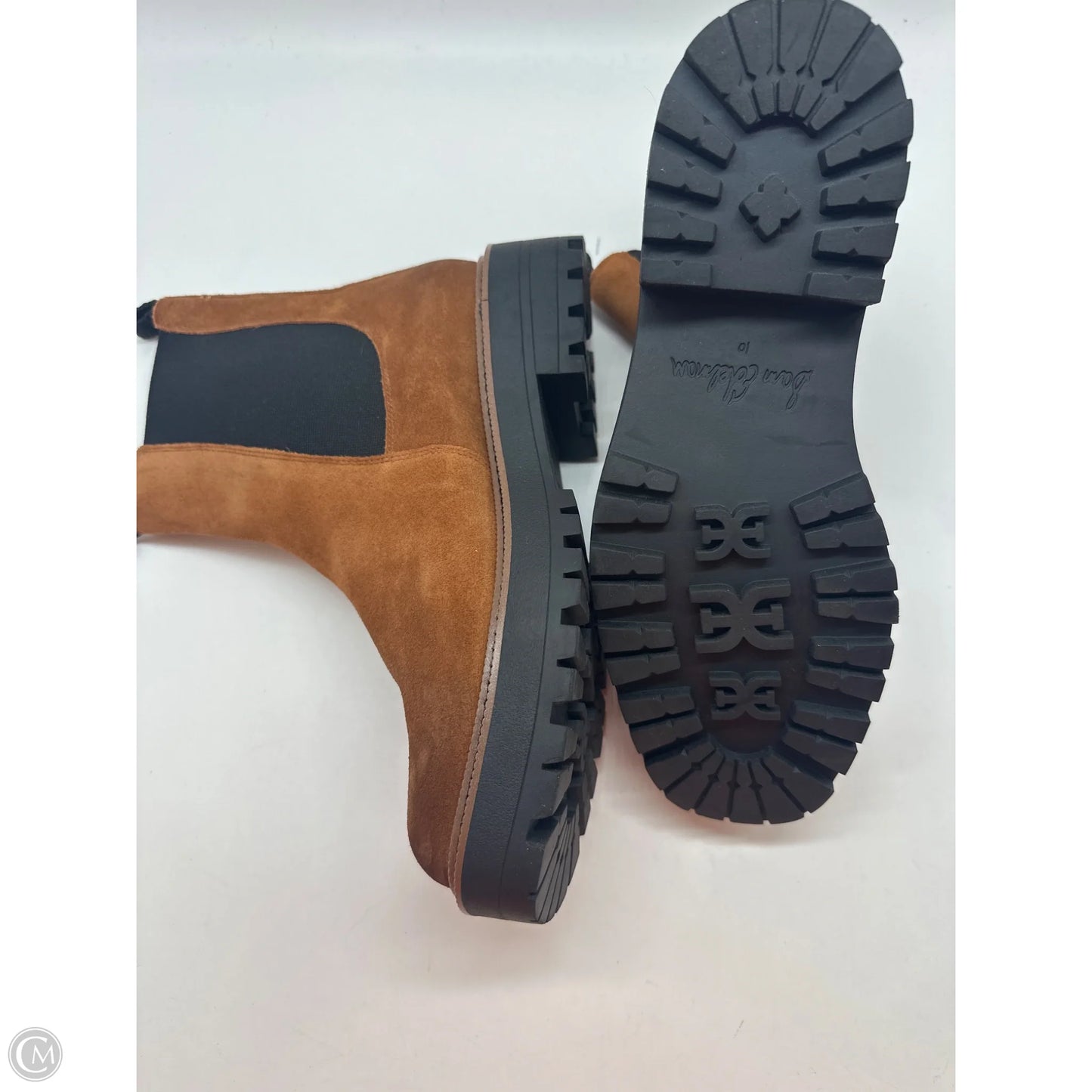 Boots Ankle Flats By Sam Edelman In Brown, Size: 10