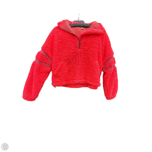 Sweatshirt Collar By Free People In Pink, Size: S