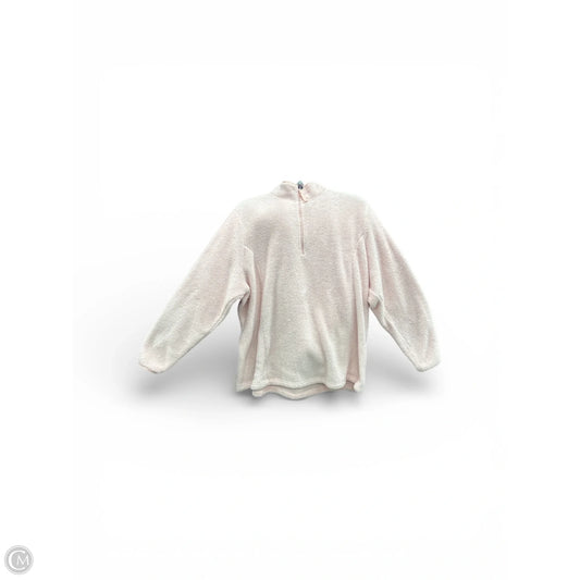 Sweatshirt Collar By Lands End In Pink, Size: 22