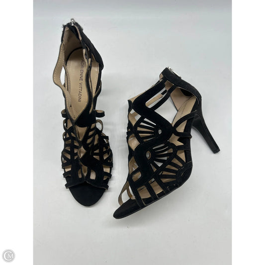 Shoes Heels Stiletto By Adrienne Vittadini In Black, Size: 9