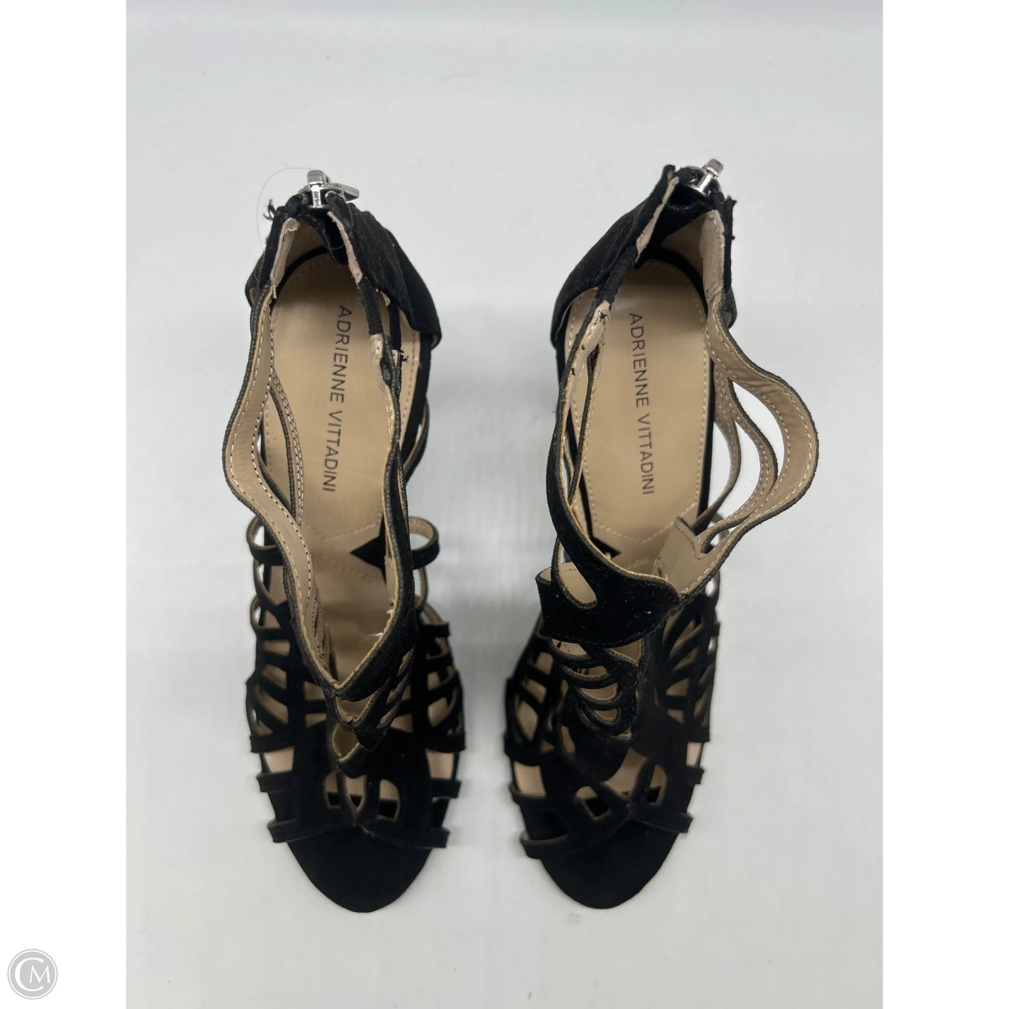 Shoes Heels Stiletto By Adrienne Vittadini In Black, Size: 9