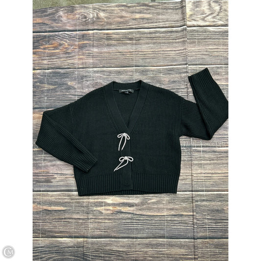 Sweater Cardigan By French Connection In Black, Size: S