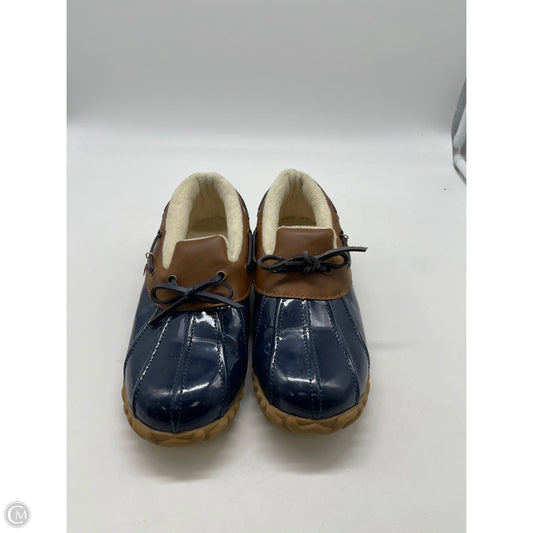 Shoes Flats By Sporto In Blue & Brown, Size: 6.5