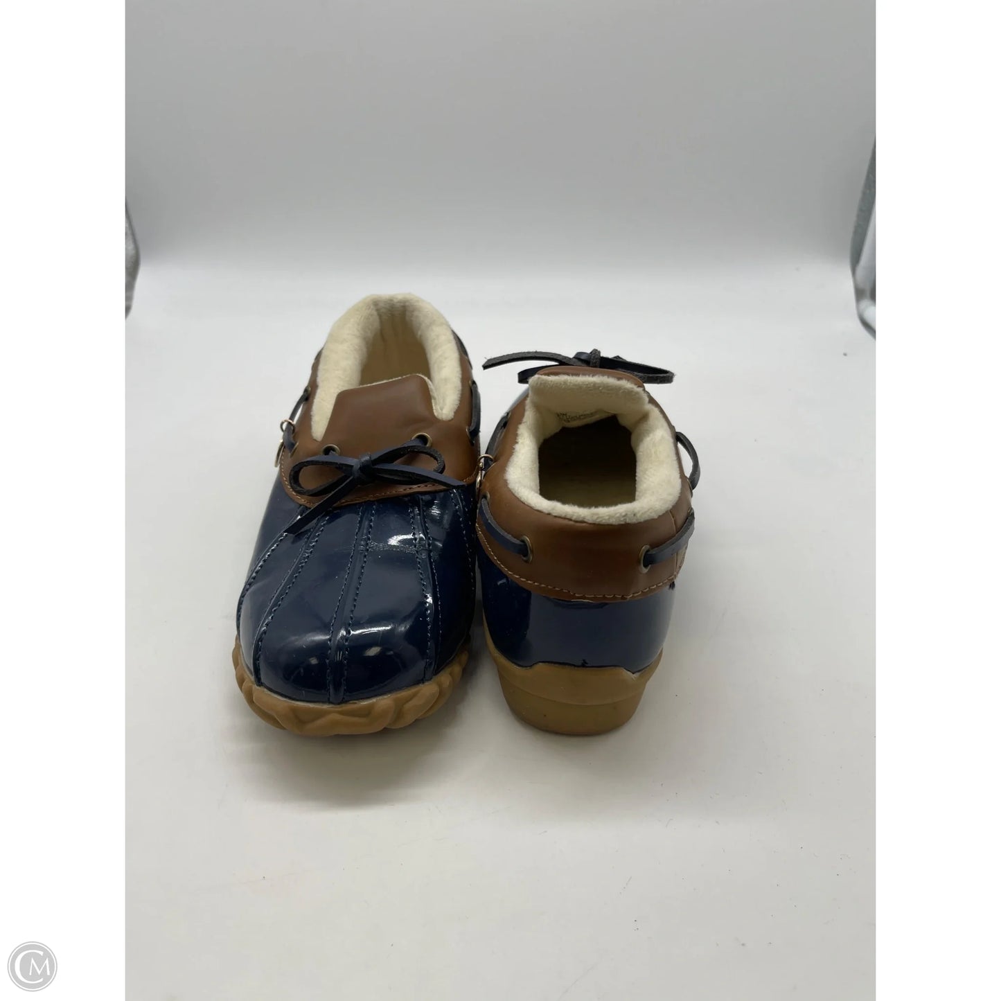 Shoes Flats By Sporto In Blue & Brown, Size: 6.5