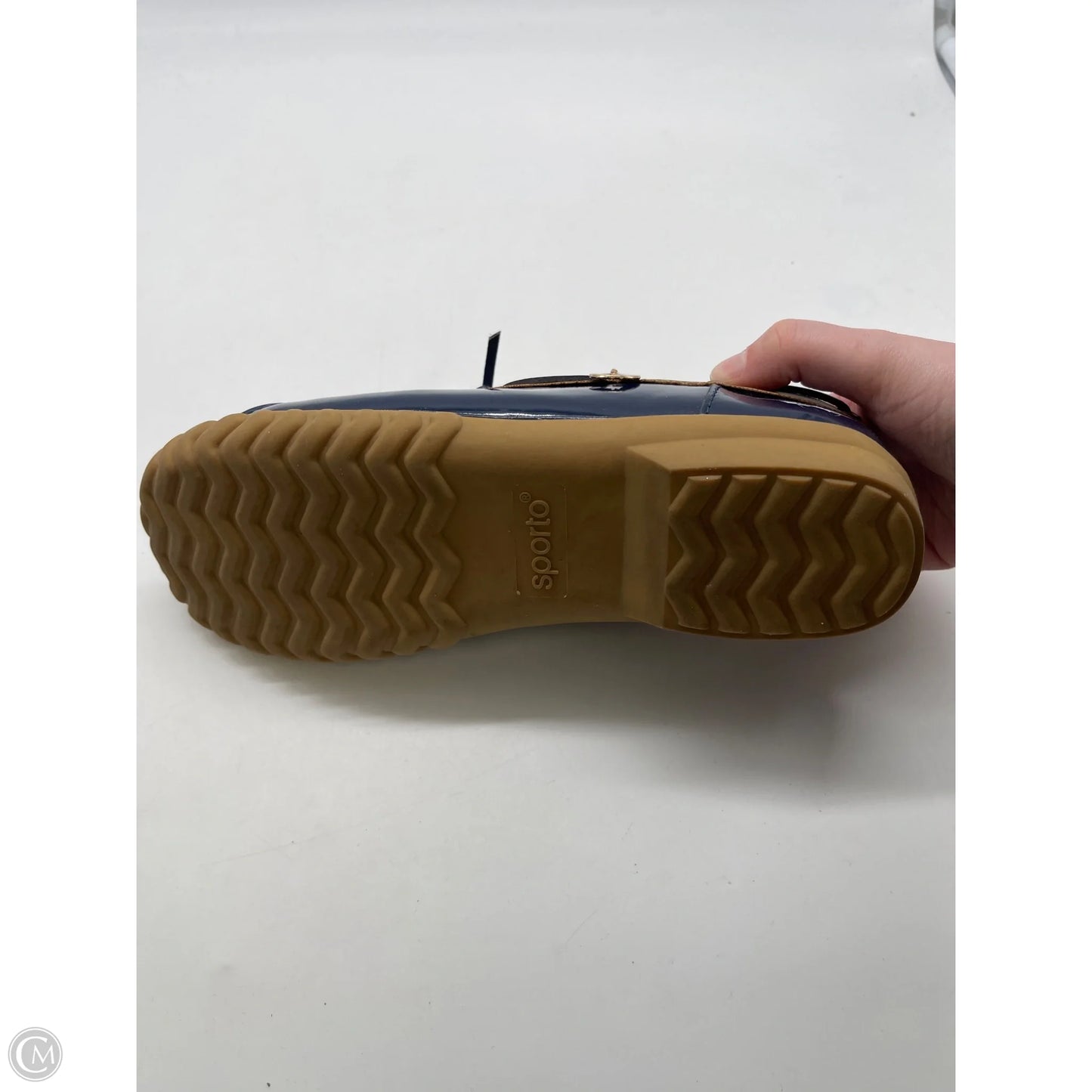 Shoes Flats By Sporto In Blue & Brown, Size: 6.5