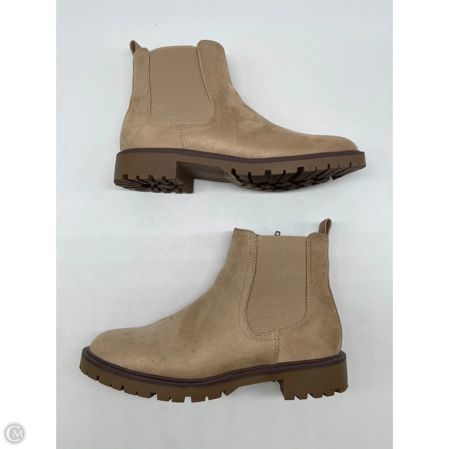 Boots Ankle Heels By Maurices In Brown, Size: 8