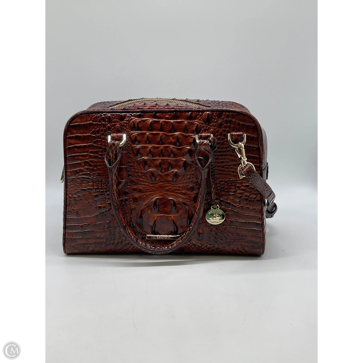 Handbag Designer By Brahmin, Size: Medium