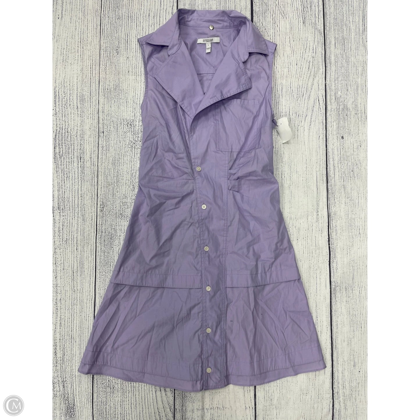 Dress Designer By Derek Lam In Purple, Size: Xs