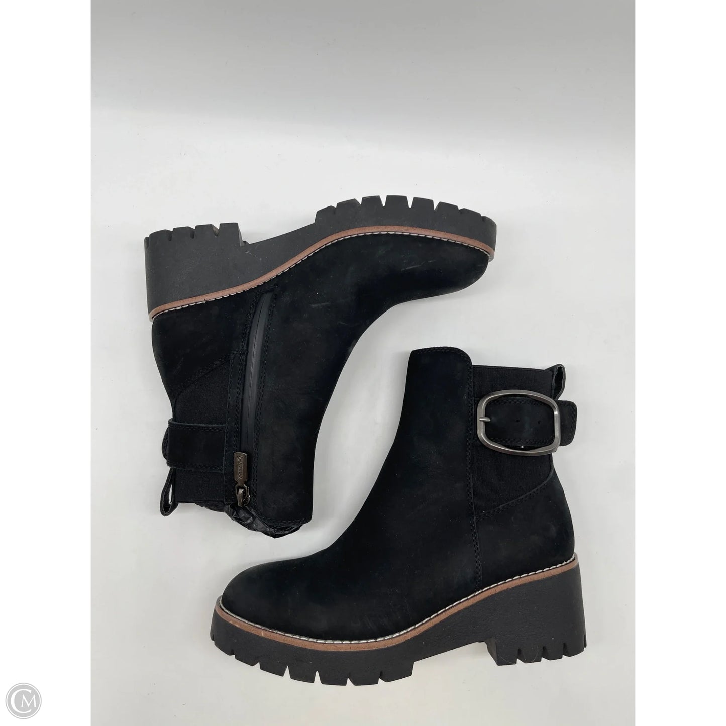 Boots Ankle Flats By Blondo In Black, Size: 7