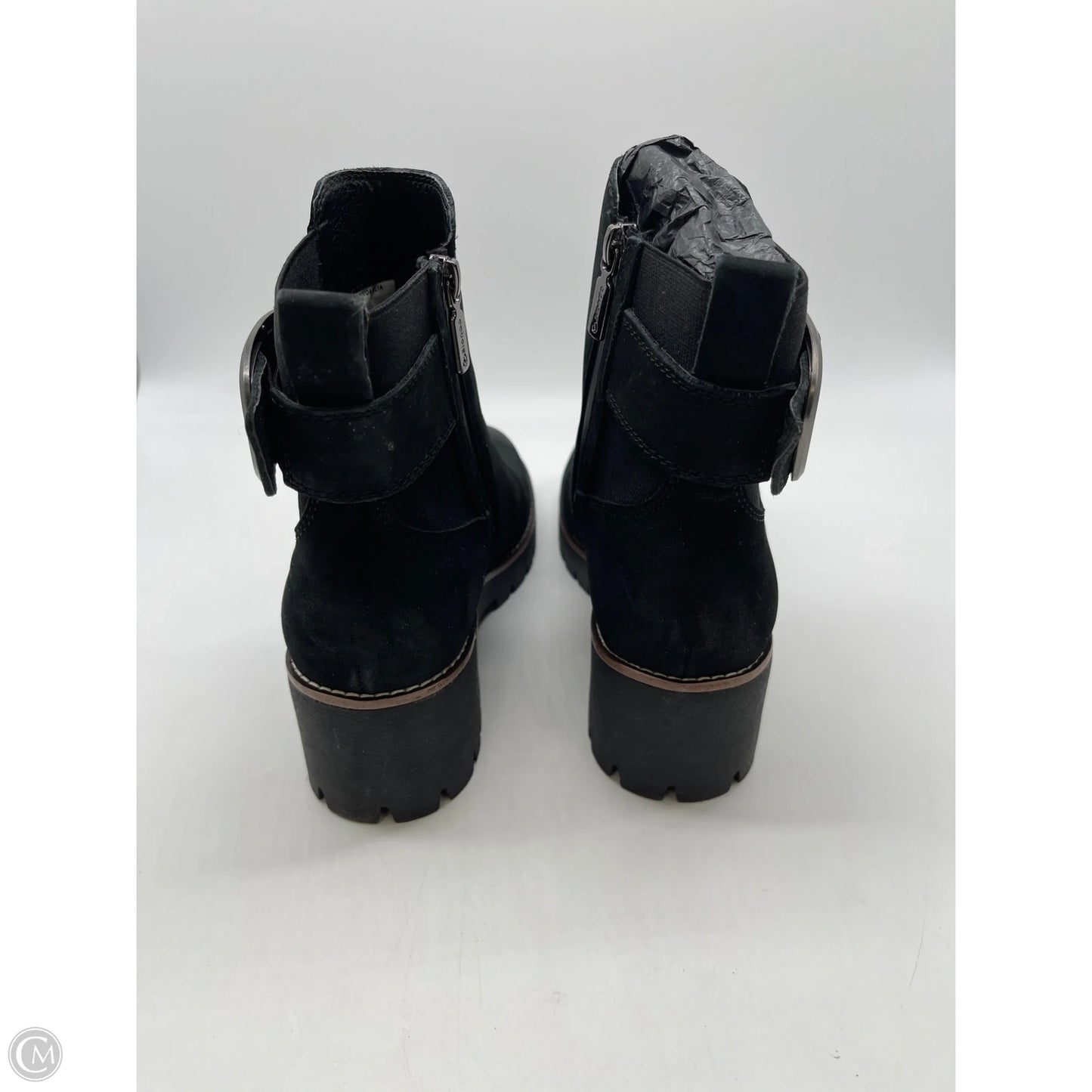 Boots Ankle Flats By Blondo In Black, Size: 7