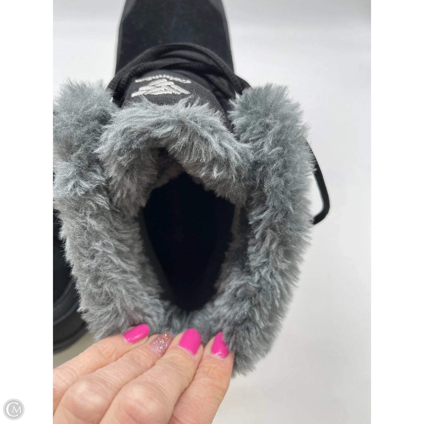 Boots Snow By Columbia In Black, Size: 8.5