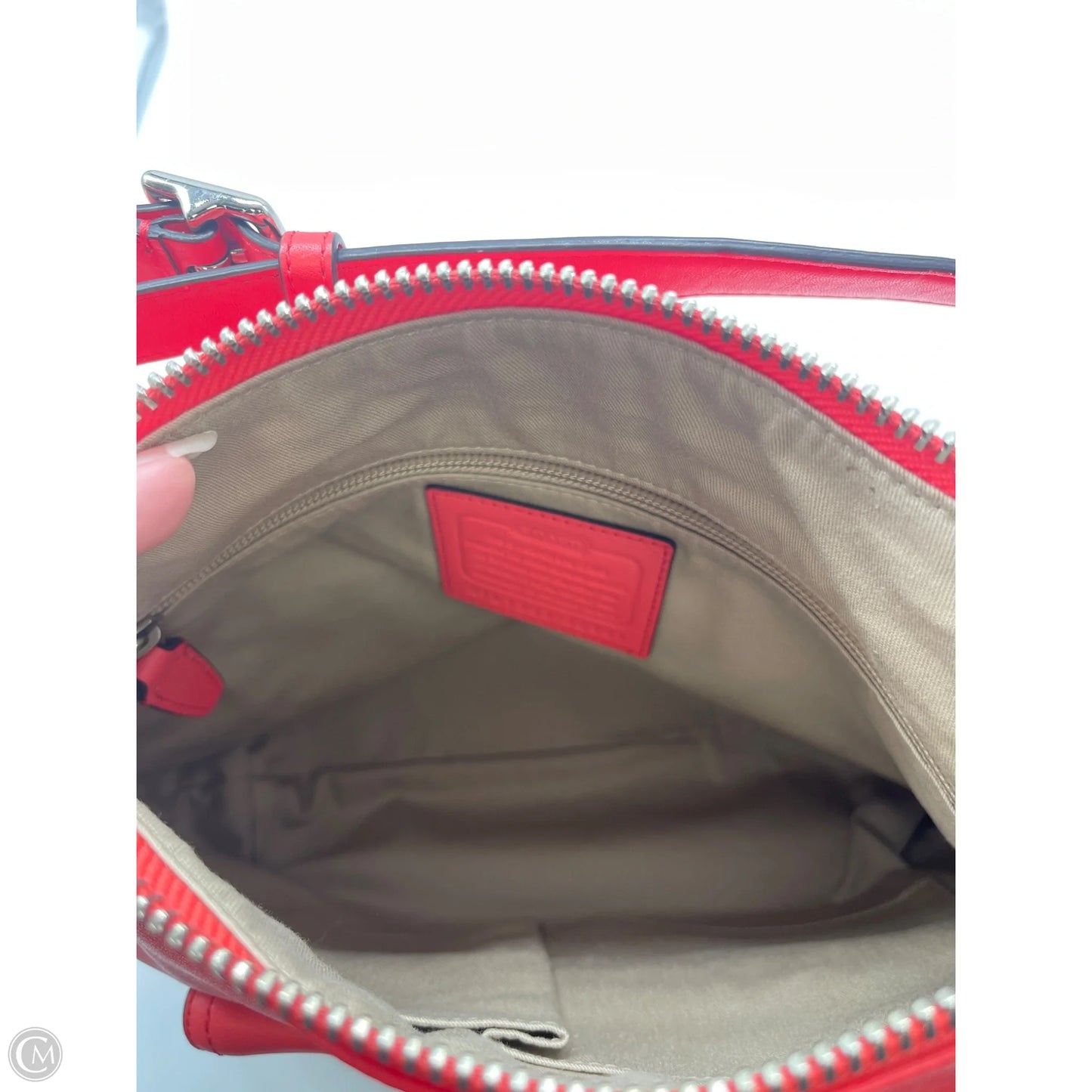 Handbag Designer By Coach, Size: Large