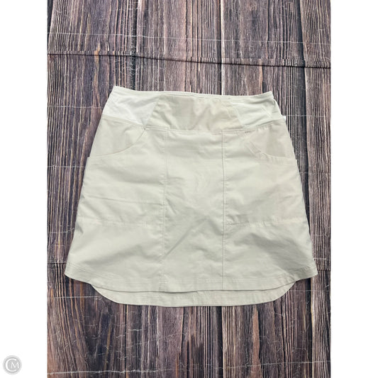Athletic Skort By Patagonia In Tan, Size: S