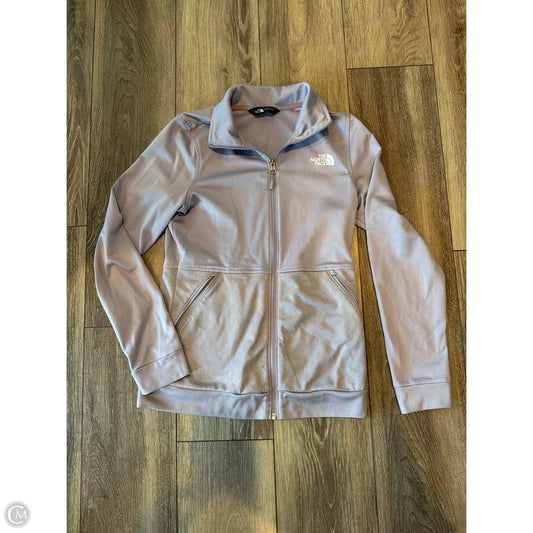 Athletic Jacket By The North Face In Purple, Size: Xs